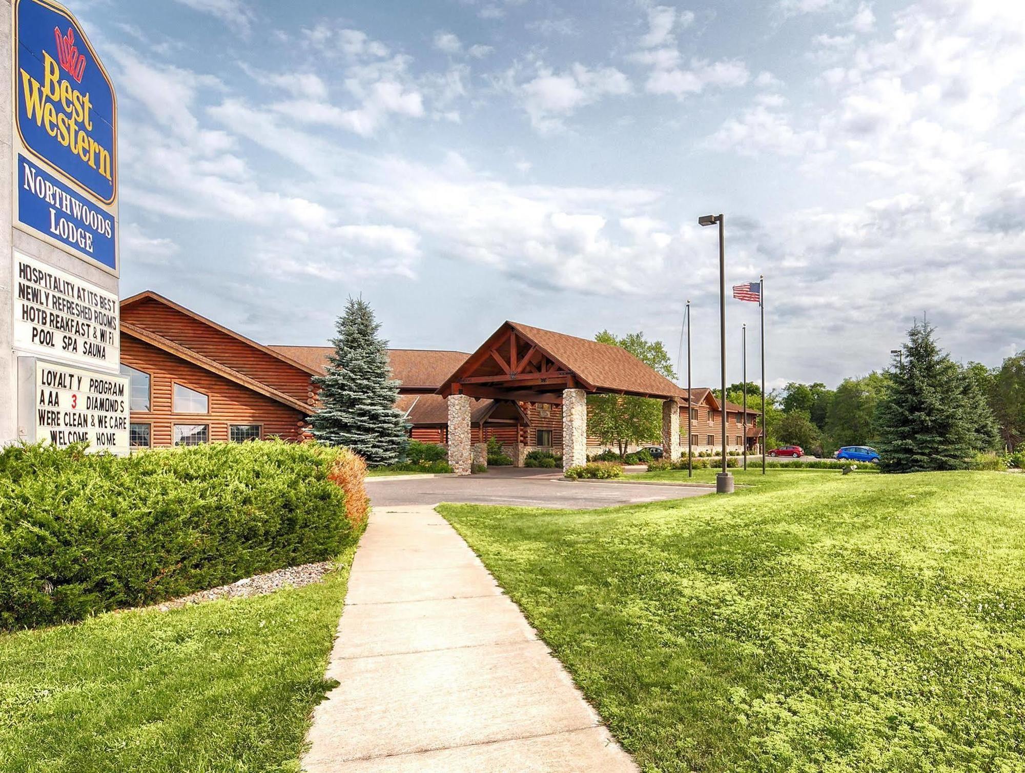 Best Western Northwoods Lodge Siren Esterno foto