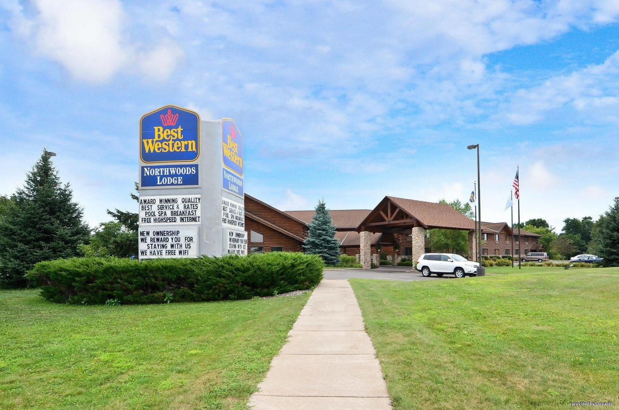 Best Western Northwoods Lodge Siren Esterno foto